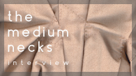 [���󥿥ӥ塼]��ï�����ɤ����ˤ�������ǡ��ȼ�ʬ�ɤ�����ˤʤäƤ��롡the medium necks�����Ȳ��ڡɤʿ����Water��Emerald��Trumpet�٤��꡼��