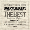 LOVE PSYCHEDELICO[?th ANNIVERSARY TOUR-THE BEST-LIVE [2CD]