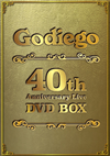 ??????Godiego 40th Anniversary Live DVD BOX??3??T??? [DVD]