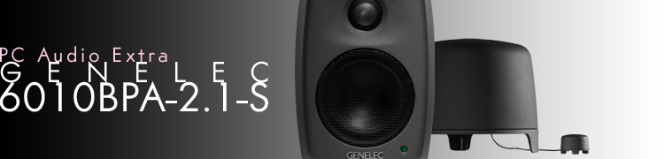 PC Audio ExtraϾ˥ԡβǽ򹭤륵֥եȤȤ߹碌GENELEC 6010BPA-2.1-S