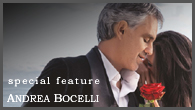 [特集]<br />アンドレア・ボチェッリ、ラテン世界の“情熱”を歌う