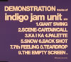 indigo jam unit / DEMONSTRATION