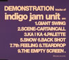 indigo jam unit  DEMONSTRATION