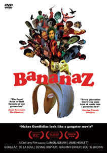 GORILLAZ、初映画『BANANAZ』サマーソニック09で日本初プレミア上映！