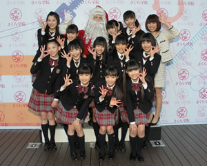 さくら学院のクリスマス！ 東京ドームシティで2ndシングル発売記念イベントを開催