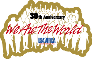「We Are The World」30周年を記念し全3タイプが再発、日本盤のみオリジナル・ステッカー封入