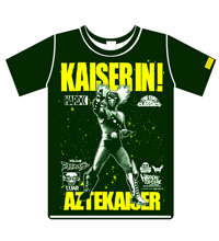 実写とアニメが融合した異色作『プロレスの星 アステカイザー』のコラボTシャツがコアチョコから登場