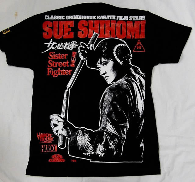 女ドラゴンまさかの復活、志穂美悦子『女必殺拳』シリーズのTシャツが