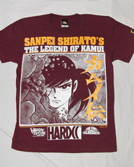 白土三平の傑作『カムイ伝』コラボTシャツがハードコアチョコレートから発売