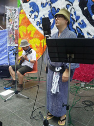 山田参助と武村篤彦の歌謡ユニット“泊”が東京でイベントに2日連続出演