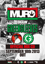 MUROが名門レゲエ・レーベル「GREENSLEEVES」音源より選曲 / DJミックスを施したCDが登場！