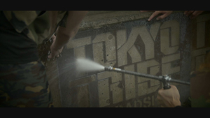 園 子温監督作『TOKYO TRIBE』 日本初のリバースグラフィティが東京・渋谷に出現！