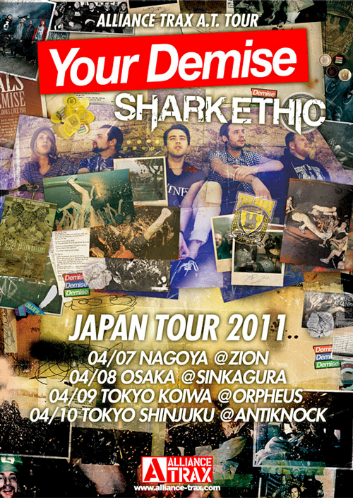 YOUR DEMISE JAPAN TOUR 2011