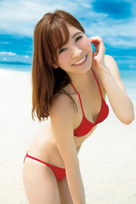 “可愛すぎる売り子”ほのか、沖縄ロケの初DVDを発売　キッチンから泡風呂まで