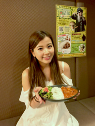 DJ KOO部長の「菌活部」が76CAFEとのコラボレーション・カレーを提供中　倉田瑠夏が実食