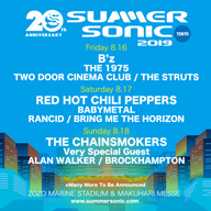 SUMMER SONIC 2019ɲåƥȤ̥饤ʥåȯɽ