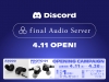 finalߥ˥󡦥ġDiscordפˡfinal Audio Serverפ򥪡ץ