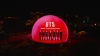 BTS、米ラスベガス全域を赤色に染める　ツアー連動キャンペーン「THE CITY」が話題
