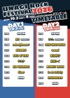 〈UNAGI ROCK FESTIVAL2026〉タイムテーブル発表