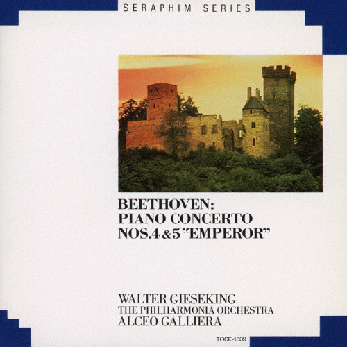 ベートーヴェン:ピアノ協奏曲第4番・第5番 ギーゼキング(p)ガリエラ