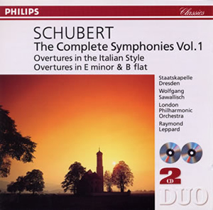 シューベルト:交響曲全集1 サヴァリッシュ ／ ドレスデン・シュターツ