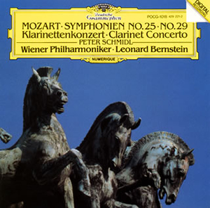 モーツァルト:交響曲第25番・第29番 ／ クラリネット協奏曲 バーン 