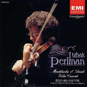 メンデルスゾーンヴァイオリン協奏曲 / ブルッフヴァイオリン協奏曲第1番 パールマン(VN) ハイティンク / ACO [再発