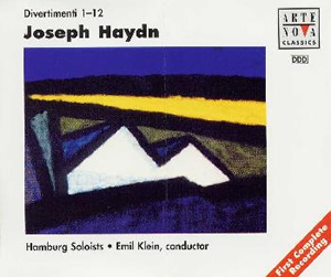 ハイドン:ディヴェルティメント全集 クライン ／ ハンブルク