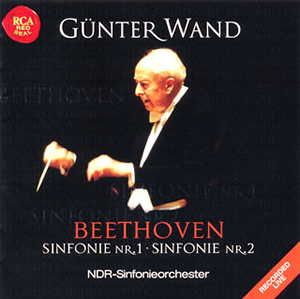ベートーヴェン:交響曲第1番&第2番 ヴァント ／ 北ドイツ放送so. [SA