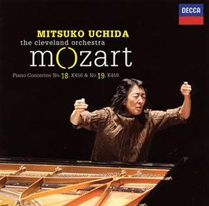 モーツァルト:ピアノ協奏曲第18番・第19番　内田光子(P、指揮) クリーヴランドo. [SHM-CD]