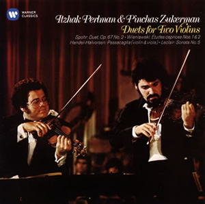 2つのヴァイオリンのための二重奏集 パールマン(VN) ズーカーマン(VA