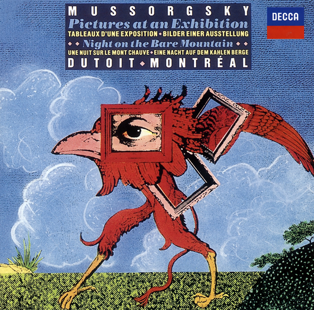 ムソルグスキー:組曲「展覧会の絵」 他 デュトワ ／ モントリオールso