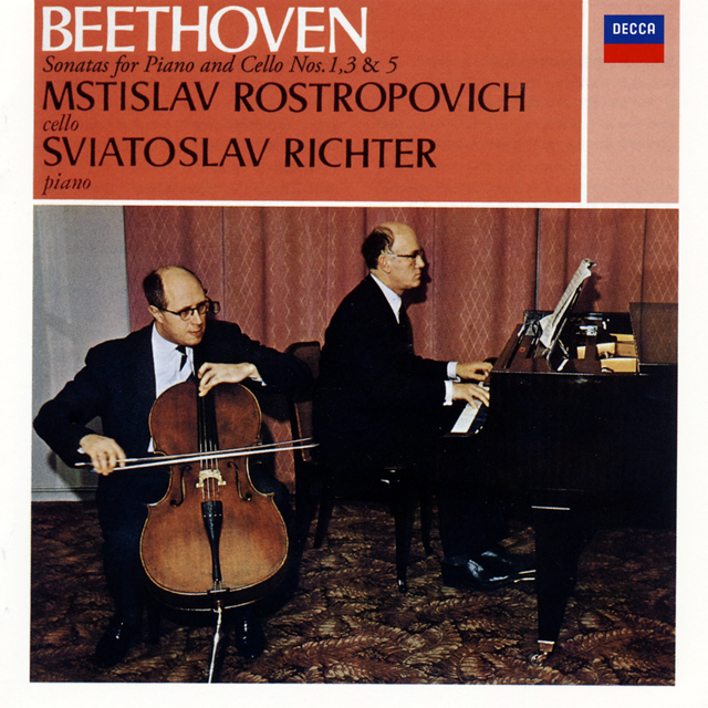 ベートーヴェンチェロ・ソナタ第1番・第3番・第5番 ロストロポーヴィチ(VC) リヒテル(P) [SHMCD] CDJournal