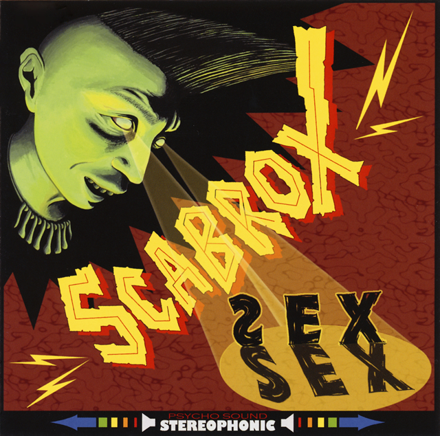 SCABROX SEX CD Psychobilly！