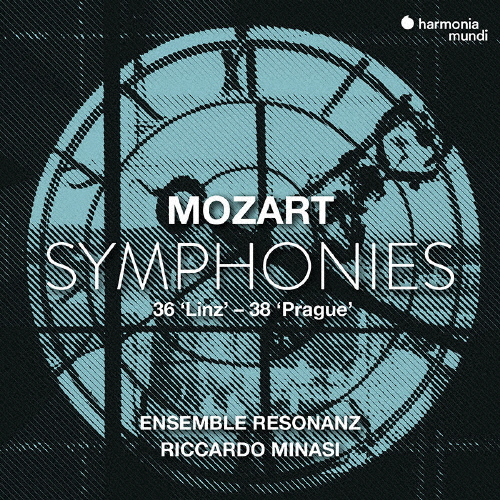 モーツァルト:交響曲第36番「リンツ」&第38番「プラハ」　アンサンブル・レゾナンツ / リッカルド・ミナージ