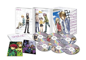 スーパーセール タイムセール 時間 スパイラル～推理の絆～ DVD-BOX〈完全生産限定版・6枚組〉 [DVD アニメ