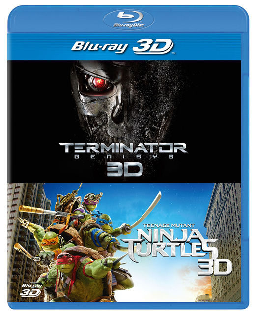 ターミネーター:新起動/ジェニシス&ミュータント・タートルズ 3D ベストバリューBlu-rayセット〈期間限定スペシャルプライス・2枚組〉 [Blu-ray]