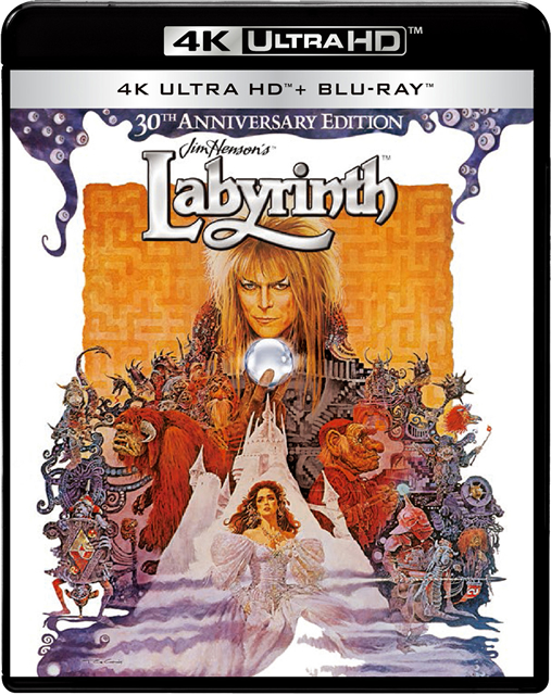 アテッサ新作モデル ラビリンス 魔王の迷宮 4K ULTRA HD&ブルーレイセット('86米)〈2 洋画・外国映画