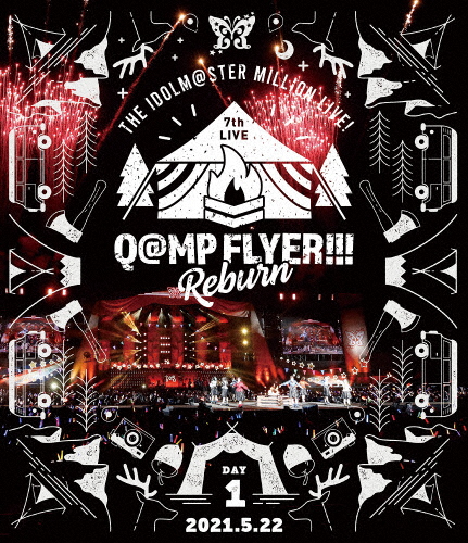 THE IDOLM@STER MILLION LIVE!7thLIVE Q@MP FLYER!!!Reburn DAY1〈2枚組〉 [Blu-ray]