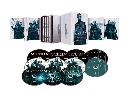 マトリックス 4-Film デジャヴュ・コレクション メタルケース&スチールブック仕様 4K ULTRA HD&ブルーレイセット〈1、000セット限定生産・11枚組〉 [Ultra HD Blu-ray]
