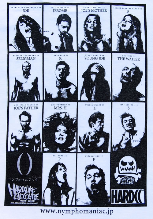 ラース・フォン・トリアー　Tシャツ アンチクライスト Tシャツ ラース・フォン・トリアー監督映画