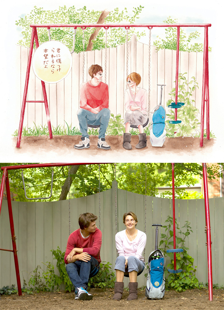 人気漫画家 目黒あむ 映画 きっと 星のせいじゃない 描き下ろしイラスト公開 Cdjournal ニュース