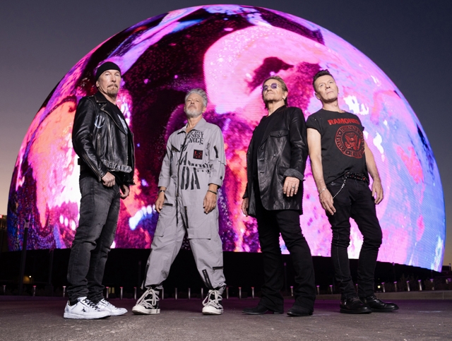 U2、ニュー・シングル「アトミック・シティ」を発表　ラスベガスでのレジデンシー公演がスタート