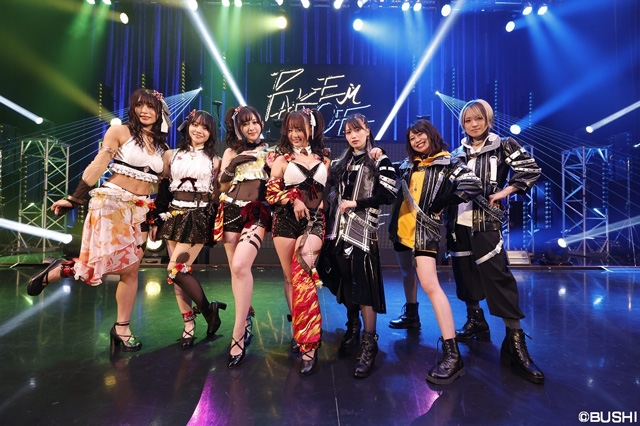 TVアニメ『D4DJ Double Mix』で共演した“Merm4id”と“燐舞曲”の合同