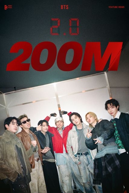 BTS、The 5thアルバム『ARIRANG』収録曲「2.0」のMVが2億ビュー突破
