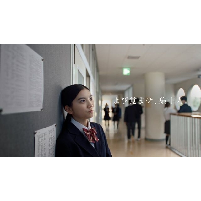 「森永ラムネ」のCM「試験中に雑音」篇に出演している女性は？