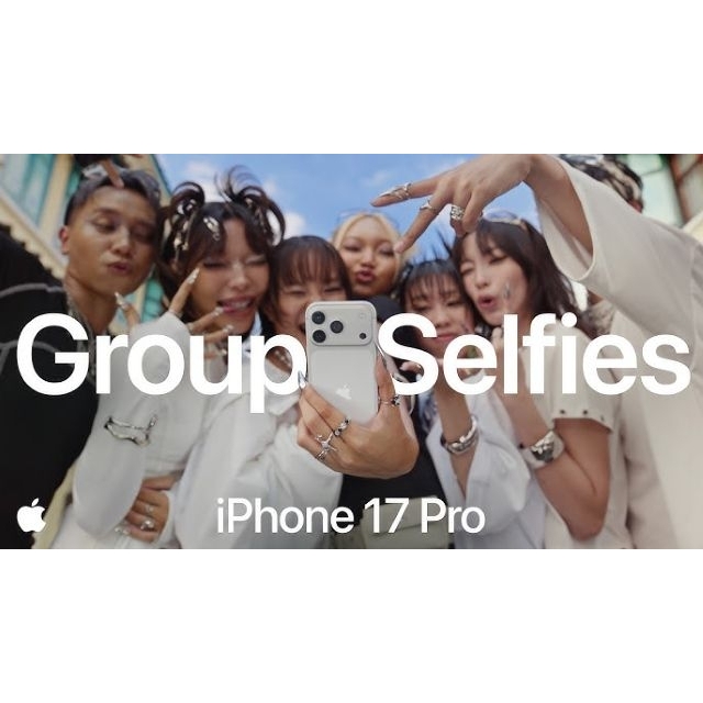 iPhone 17 ProのCM「Smart Group Selfies」篇で流れる曲は？