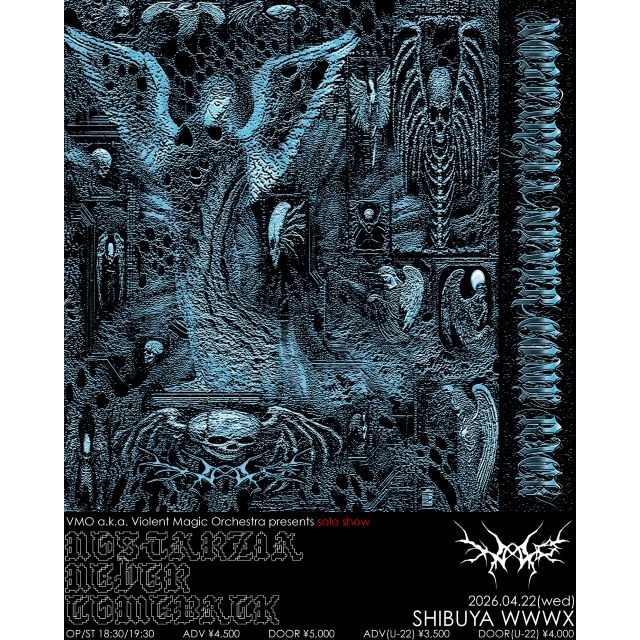 VMO、USツアーの凱旋公演となるワンマン〈NOSTARZIA NEVER COME BACK〉を開催