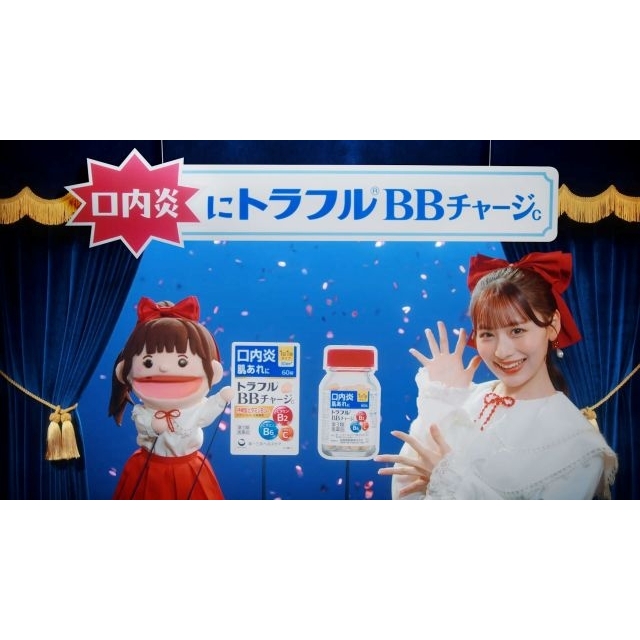 「トラフル🄬BBチャージc」のCMに出演している女性は？