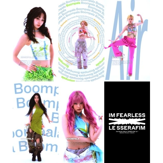LE SSERAFIM、中毒性の高い「BOOMPALA」プレビューを公開　グローバルヒット曲誕生の予感